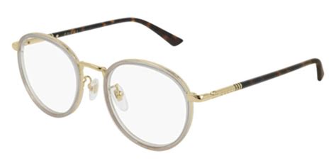 Gucci GG0393OK 003 Eyeglasses in Gold 